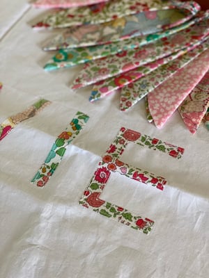 Image of Custom Liberty Appliqued Pillowcase