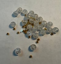 4023 Beads: Crackle Mix