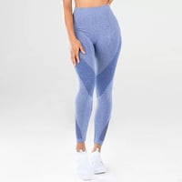 Image 1 of High-Waisted Seamless Rib Legging