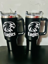 Image 3 of 40oz tumbler with handle 
