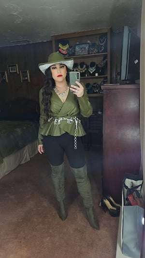 Image of Silver Horse Concho Chain Link Belt