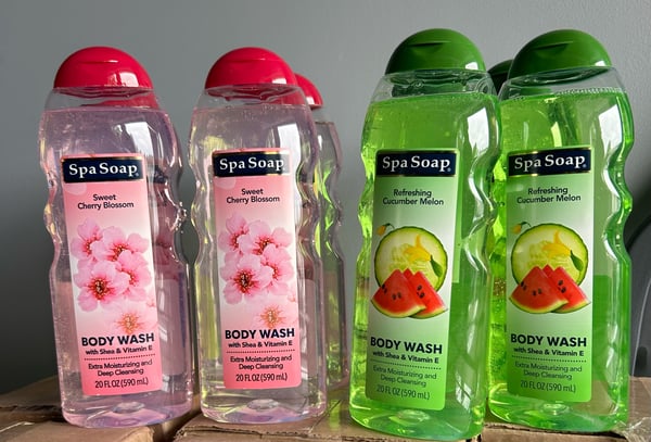 Image of SPA Body Wash Soap sold by case of 6