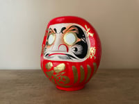 Image 4 of  Classic Takasaki Handcrafted Red Daruma Doll