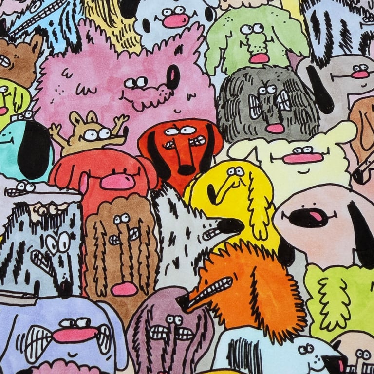 4/23 RESTOCK! Here's Some Dogs Print by Jay Howell Image 4