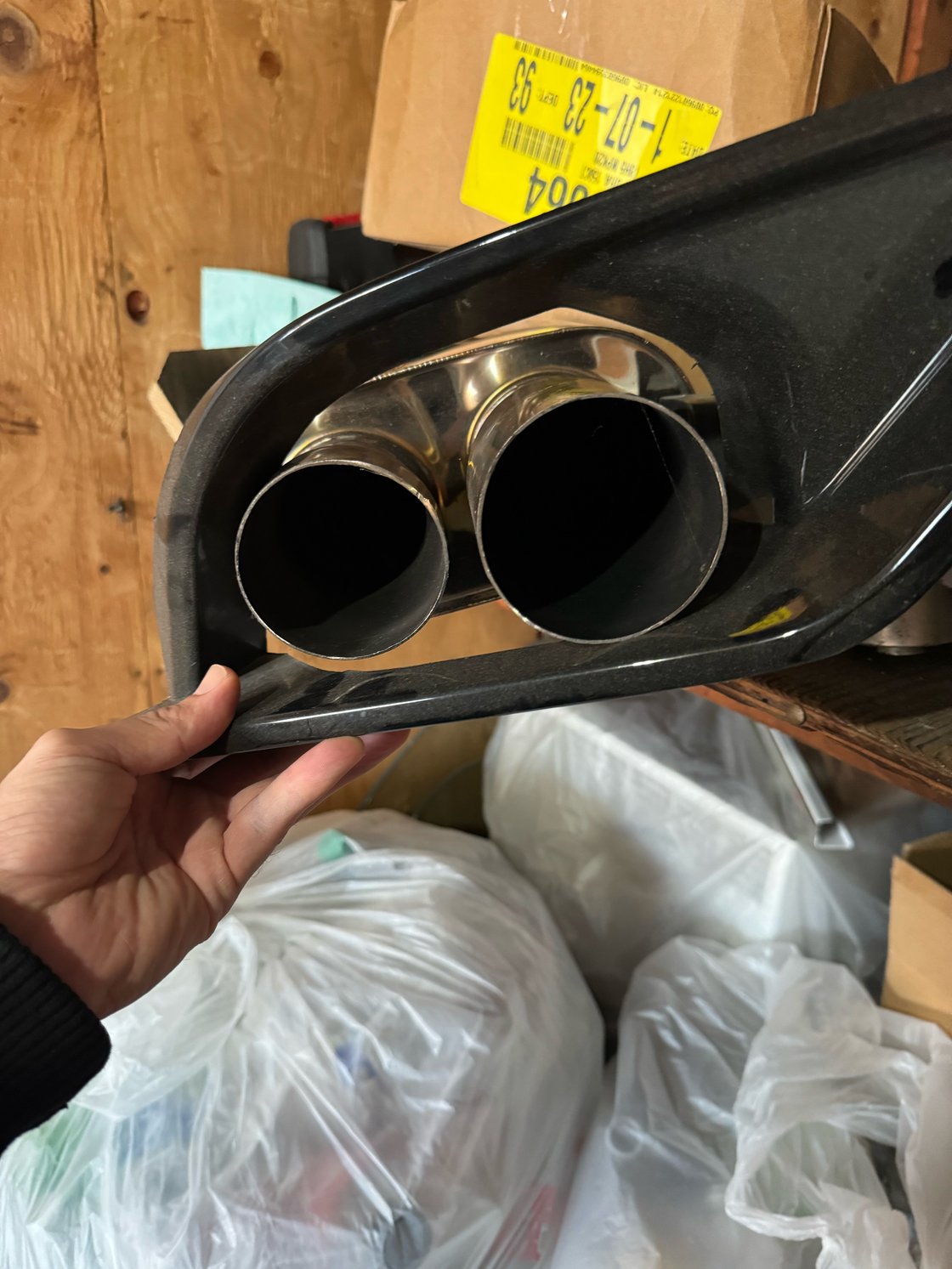 Image of exhaust tips