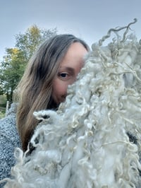 Image 2 of Curly Wool Throw