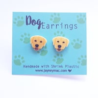 Labrador earrings 