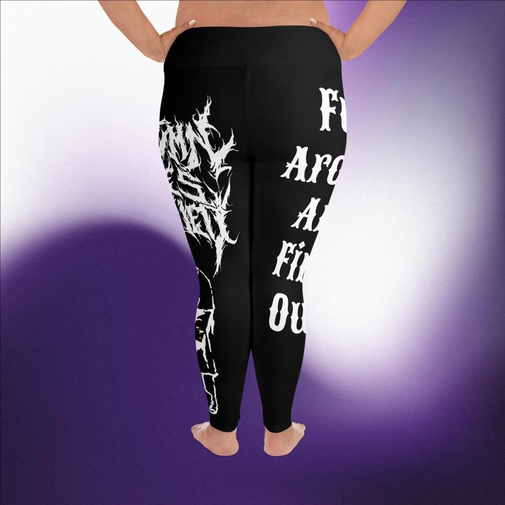 Fuck Around Plus Size Leggings