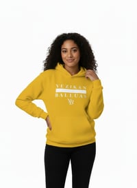 Image 2 of YB Yellow Heavy Blend Fleece Pullover Hoodie 