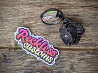 Image 2 of Micro Bar End Mirro 7/8"