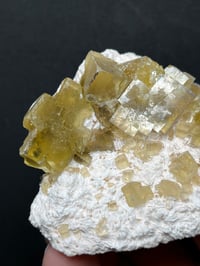 Image 7 of Barite & Yellow Cubic Fluorite Crystal Specimen #2426