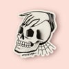 Witch & Skull Sticker
