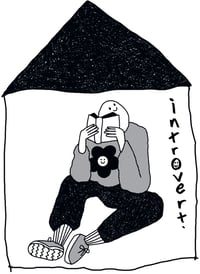 Image of T-shirt - Introvert.