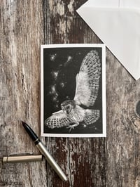 Image 1 of Of Starlight and Feathers ~ Greetings Card