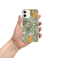 Image 14 of Art Nouveau Inspired Soft Multicolor Boho Floral Sketch Clear Case for iPhone®