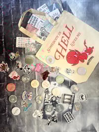 Image 3 of Somebody in Hell Loves Me Tote Bag