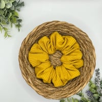 Image 1 of Mustard Ribbed Scrunchie