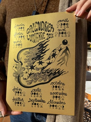 CALENDRIER LUNAIRE 2026