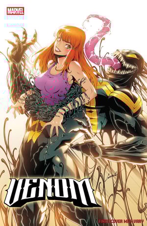 Image of Original Art Published : VENOM #257 GODTAIL VARIANT // Thikyo Godtail
