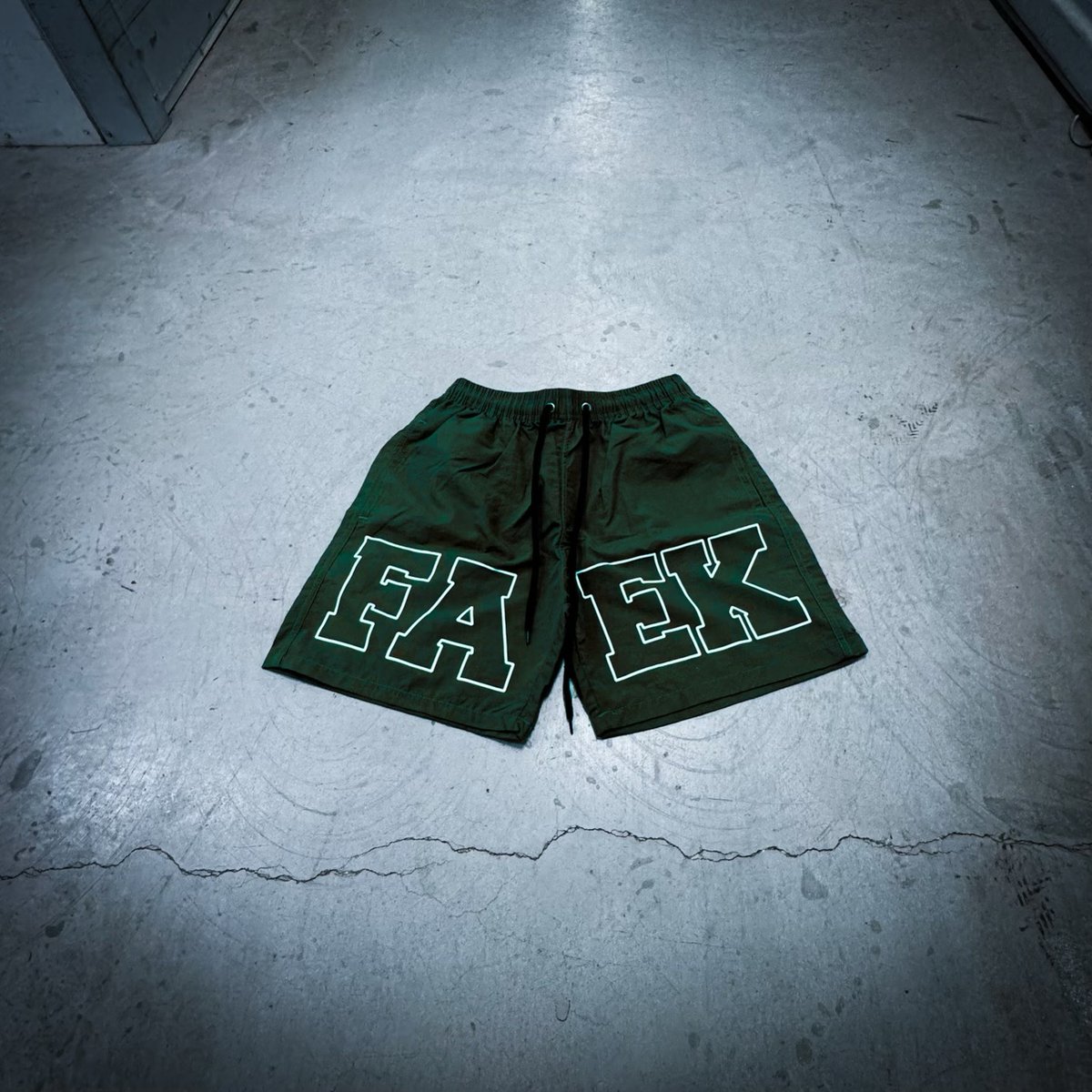 Image of Military Green FNDMNTL ‘Athletic’ Shorts 