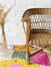 Image 3 of Fauteuil osier enfant
