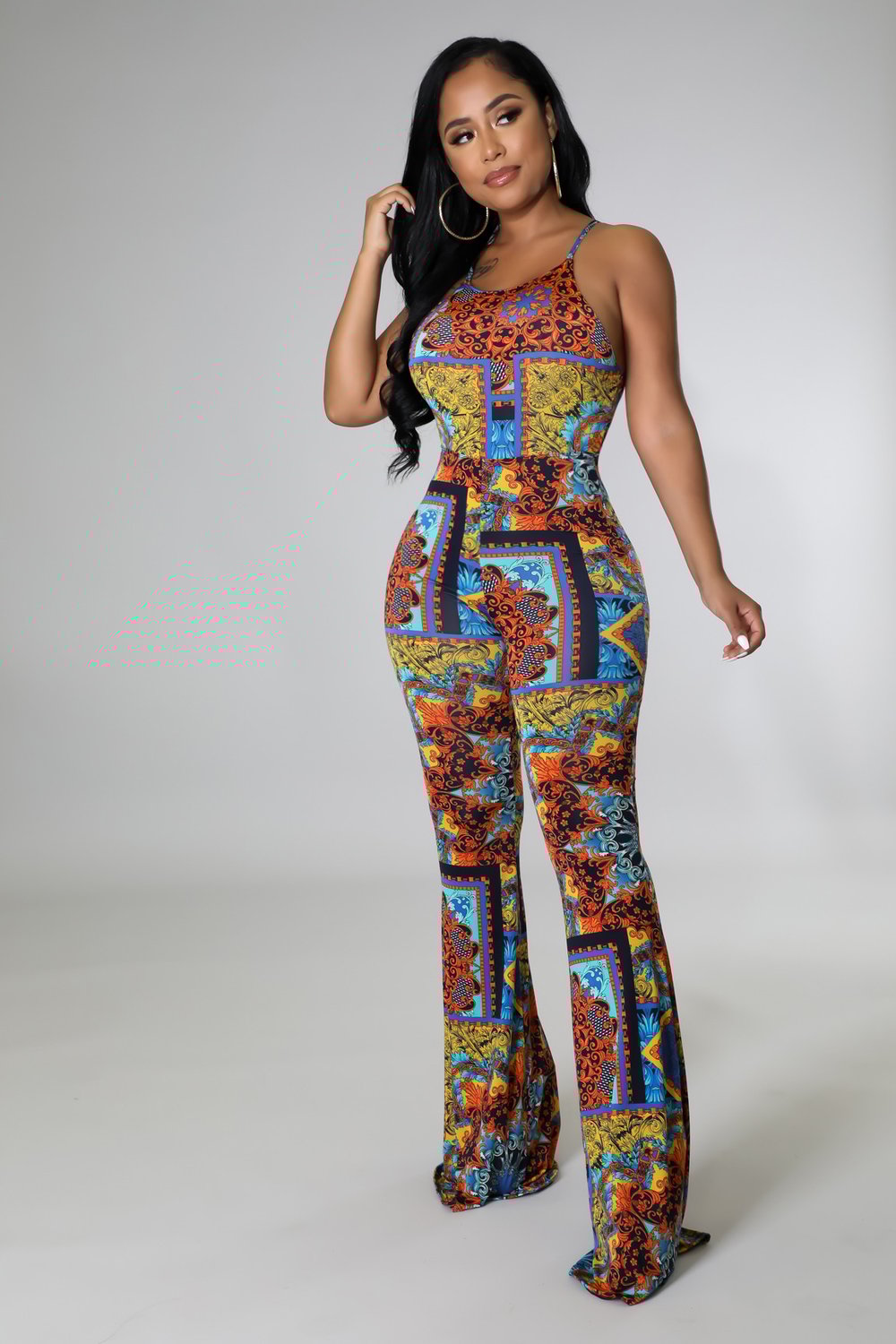 Image of JUST LIVING LIFE JUMPSUIT 