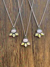 Image 2 of Mother of Pearl Pink Lemonade Necklace