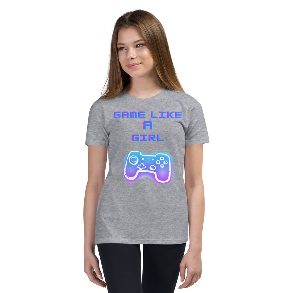 Image of Youth Game Like a Girl T-Shirt
