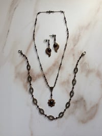 Image 4 of THE ‘LUCIA’ GARNET NECKLACE 