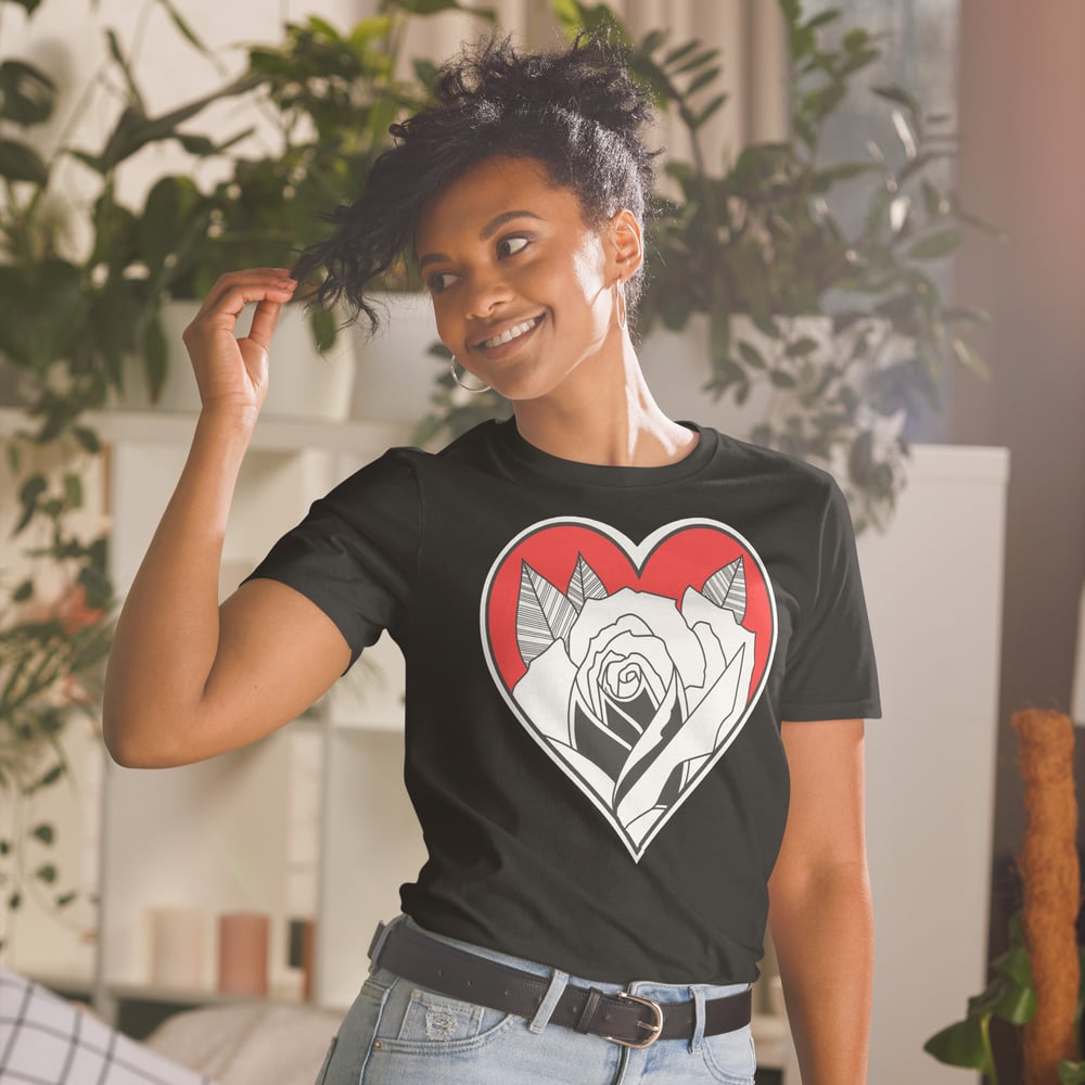 Heart & Rose Unisex T-Shirt