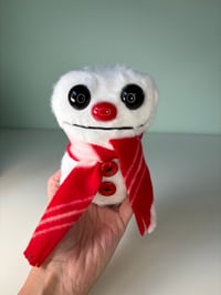 Image 3 of Minky Weighted Snowmen 