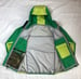 Image of GREEN AND BRIGHT GREEN TECH LIZARD JACKET