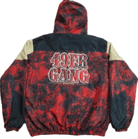 Image 2 of "GANG" RETRO JACKET (bloody)