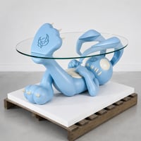 Image 2 of Bunny table bleu ciel 