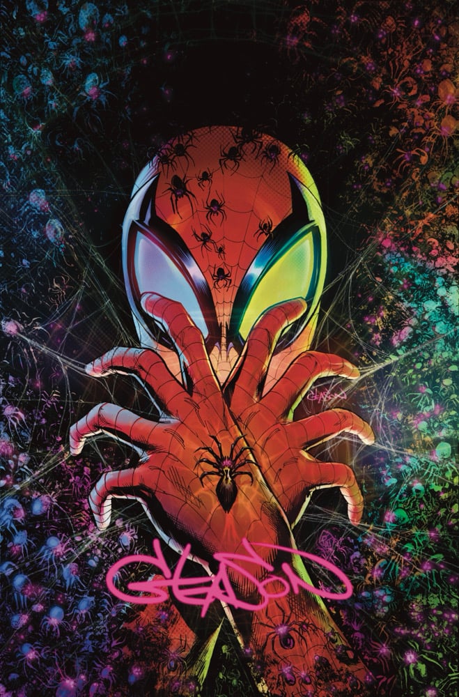 Image of SIGNED AMAZING SPIDER-MAN #1000 GLEASON COLOR VIRGIN EXCLUSIVE