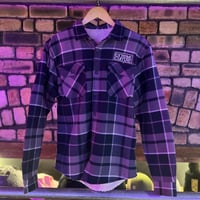 Image 1 of Extreme Culture® - (SMALL) Fleeced Flannel Grey