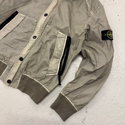 Image of SS 2012 Stone Island 30th Anniversary Mussola Gommata Jacket, Size Medium