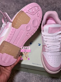 Image 4 of Pink Off-White Sneakers 