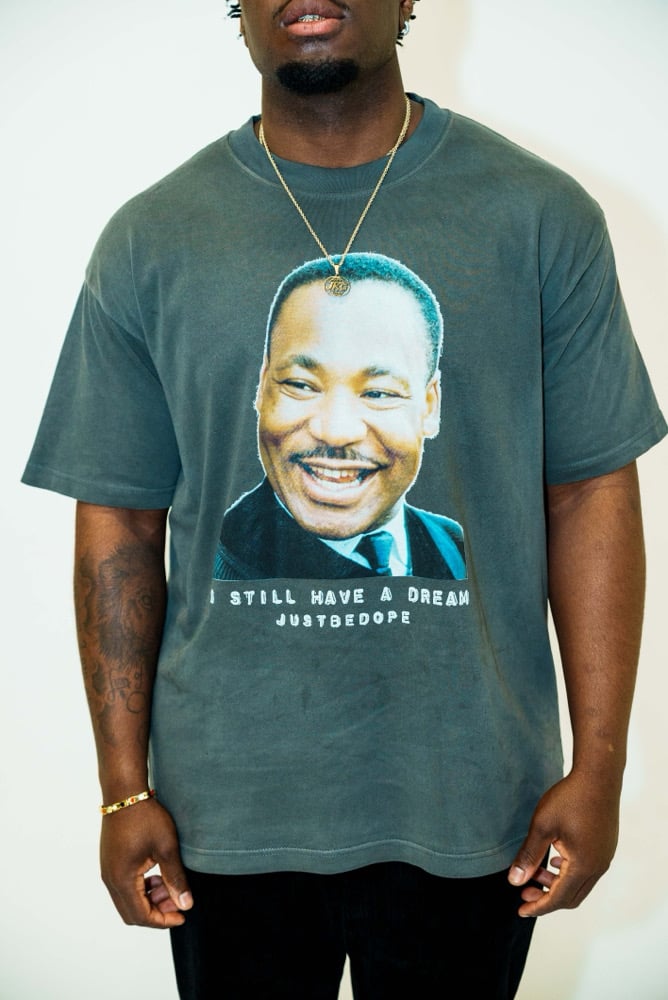 Image of MLK Dream Tee Acid Wash 