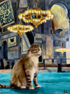 Cat Mosque Print