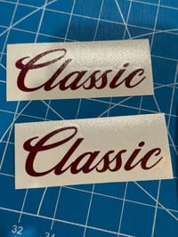 Image 1 of Lennie's "CLASSIC" Fender Decals