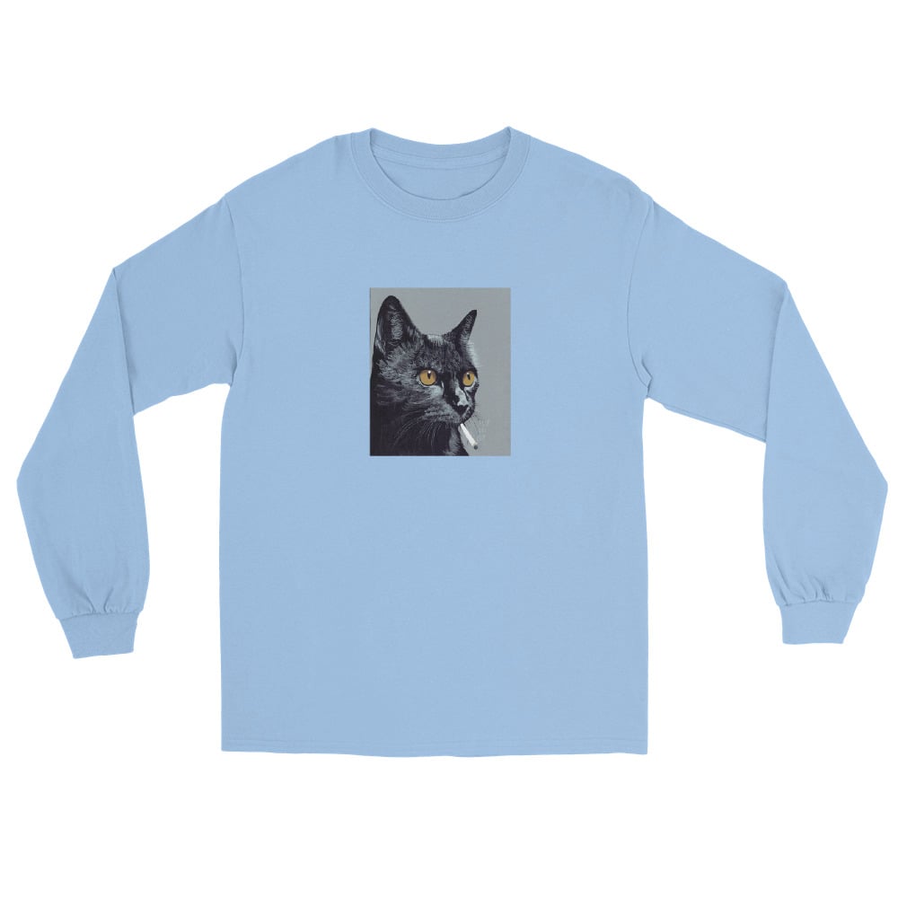 Image of FTS SMOKING CAT LONG SLEEVE SHIRT