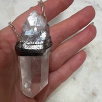Image 1 of *new* Double-Terminated LEMURIAN QUARTZ silver bullet