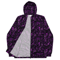 Image 1 of Violet Night Camo Unisex Windbreaker