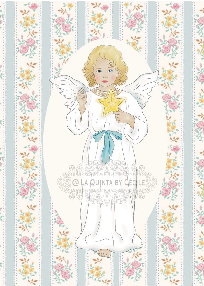 Image of Carte postale « petit ange »