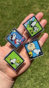 Image 1 of Postal stamp ( small clips )