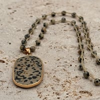 Image 1 of Dalmatian Jasper Necklace