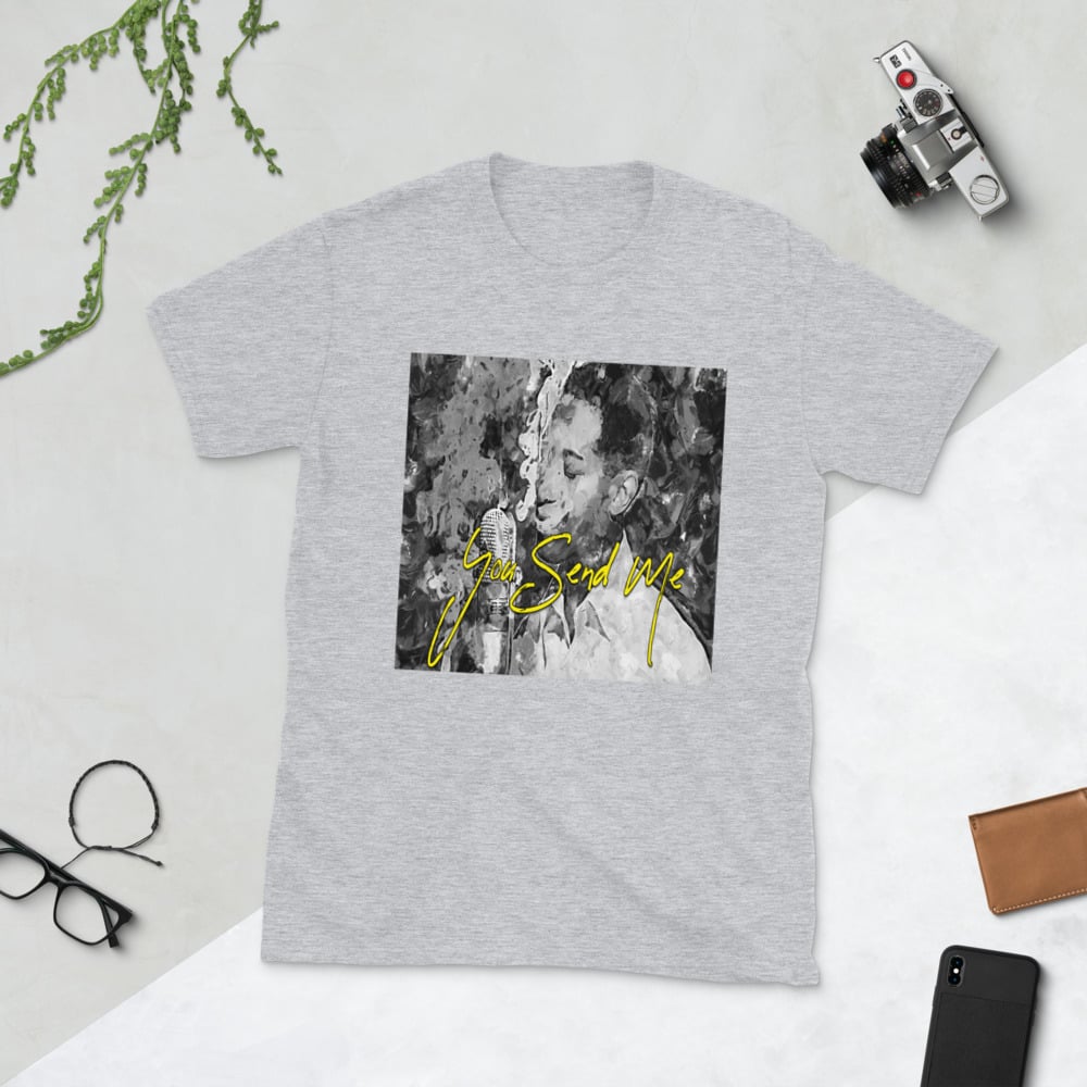 Image of *You Send Me B&W Short-Sleeve Unisex T-Shirt