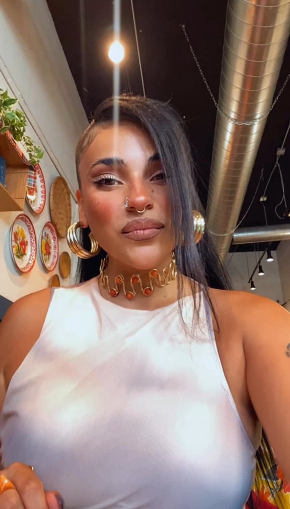 Image of Serpent Stone Choker Pre-Order (Custom) 