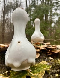 Image 2 of Large Porcelain Pipe in Hare’s Fur 